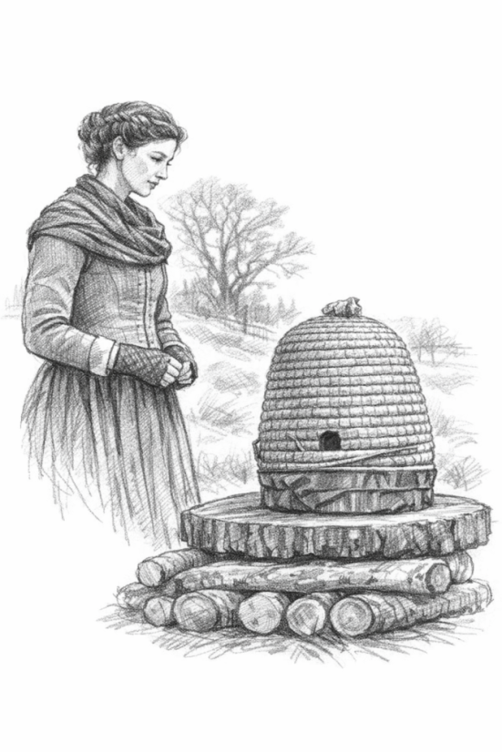 PDF návod na návleky "Tell The Bees"