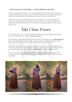 Tištěný návod "Claire Fraser"